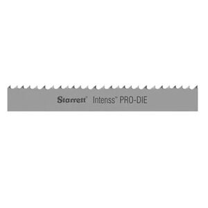 Starrett Intenss Pro-Die Band Saw Blade, 15-09 Length, 1/2" Width, 0.025" Thick,